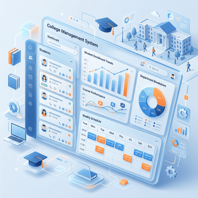 CampusEase Dashboard Preview